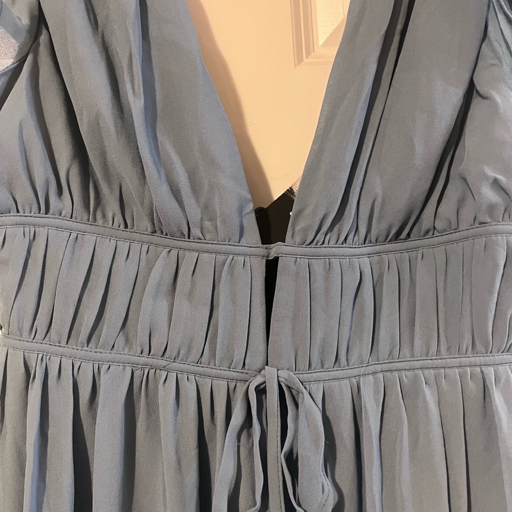 Lulu's Light Blue Maxi Dress